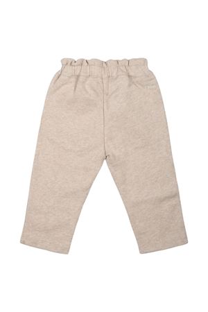 beige cotton trousers CHLOE' KIDS | C20301C03